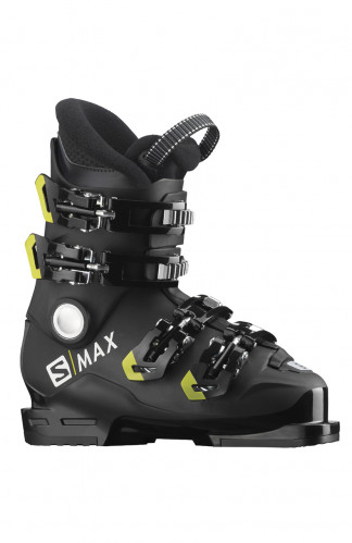 Dětské lyžařské boty Salomon S/Max 60T M Black/acid Green